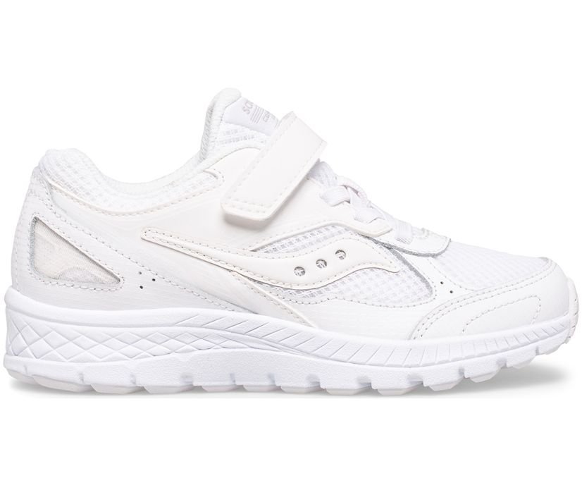 Kids\' Saucony Big Cohesion 14 A/C Sneaker Running Shoes White | UK-18720