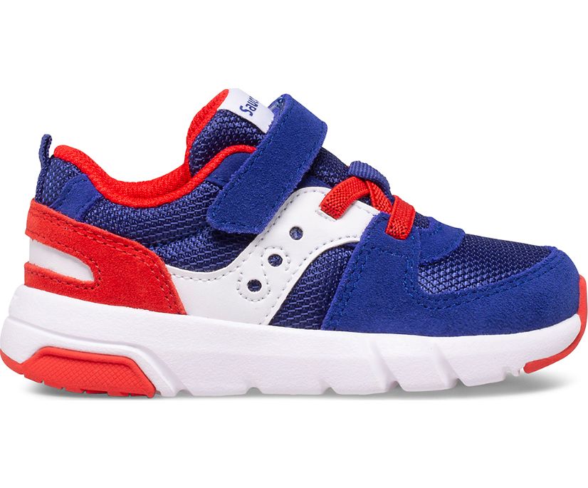 Kids\' Saucony Jazz Lite 2.0 Sneaker Running Shoes Red White Blue | UK-59043