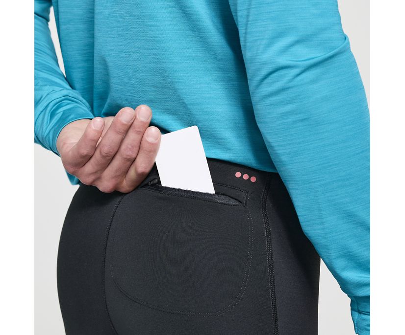 Men's Saucony Boulder Wind Tight Black | UK-23984