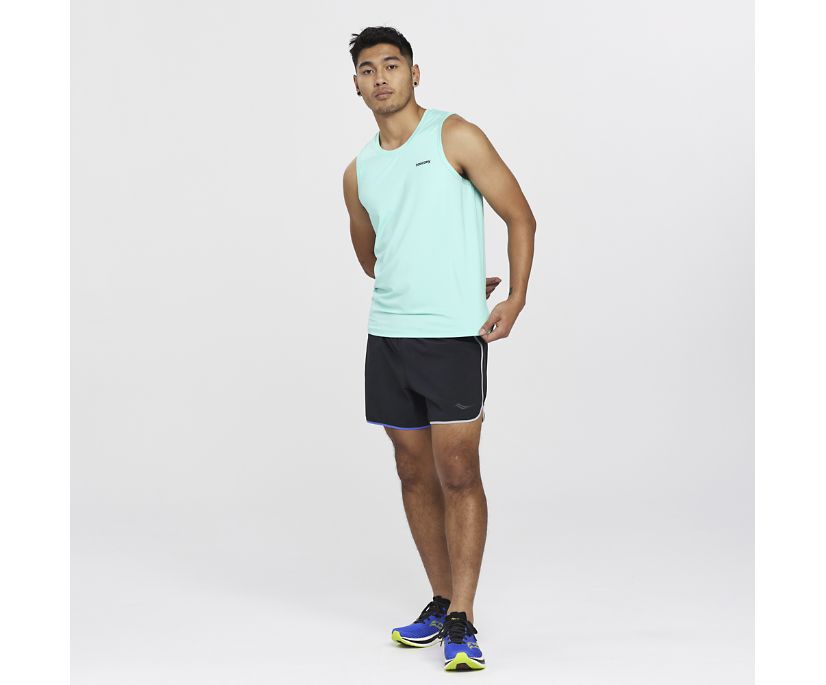 Men's Saucony Dash Tank Tank Mint | UK-98321