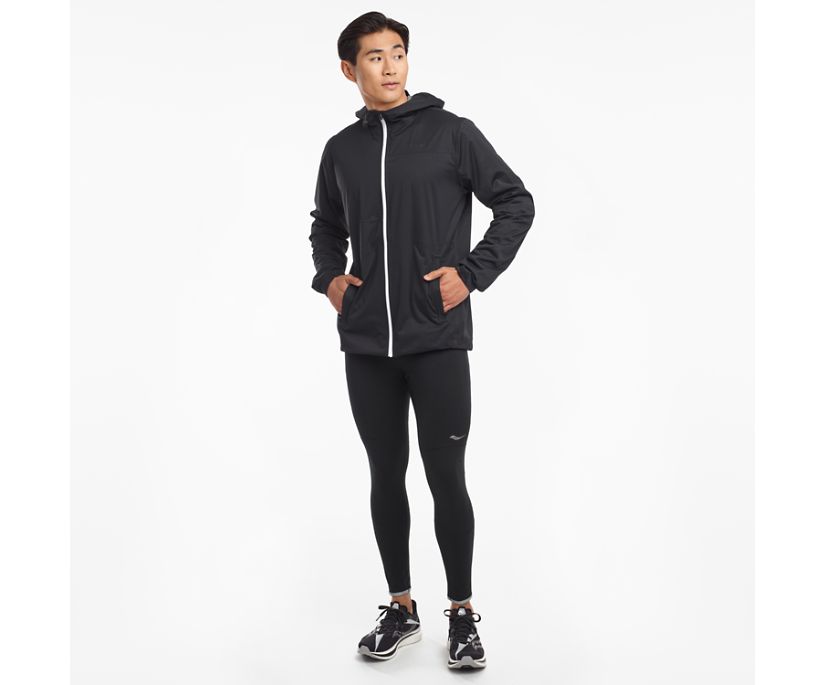 Men's Saucony Drizzle 2.0 Jackets Black | UK-24753
