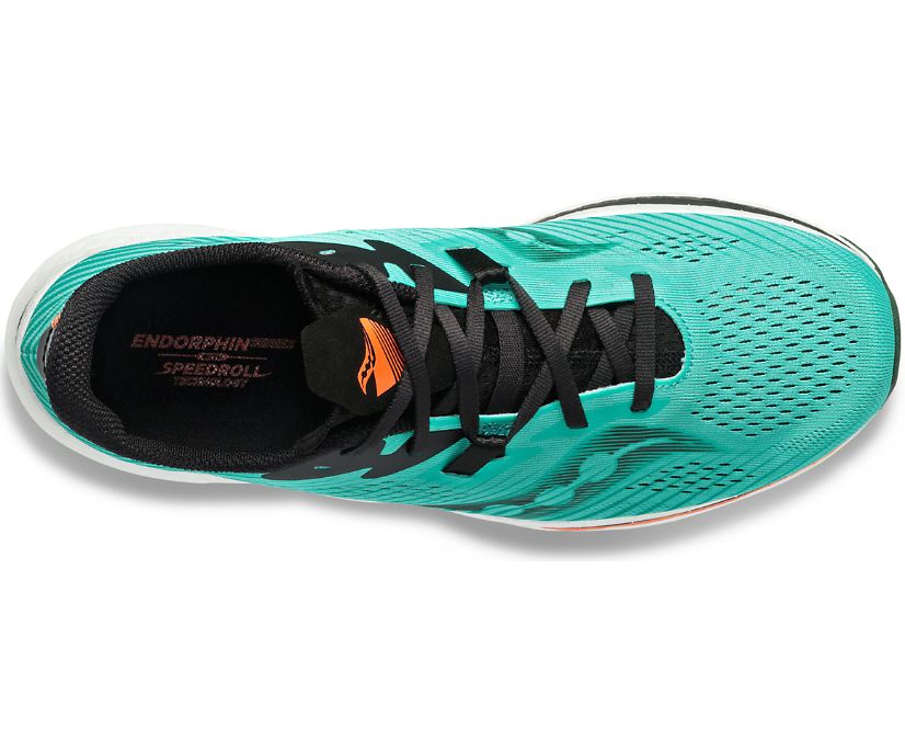 Men's Saucony Endorphin Pro 2 Running Shoes Mint | UK-97486