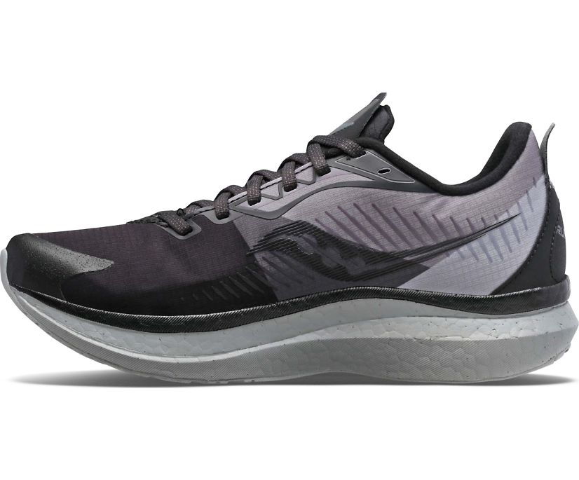 Men's Saucony Endorphin Speed 2 Runshield Running Shoes Black | UK-76589