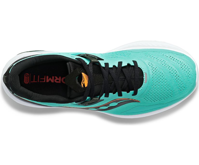 Men's Saucony Guide 15 Walking Shoes Mint | UK-27084