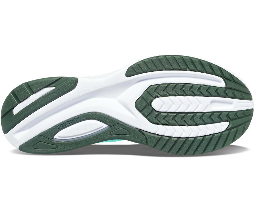 Men's Saucony Guide 15 Walking Shoes Mint | UK-27084