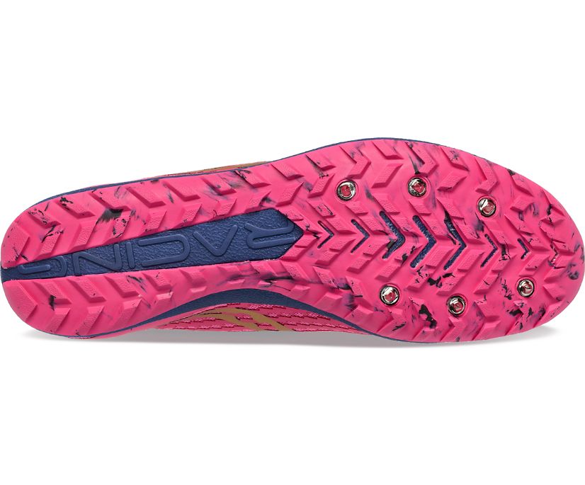 Men's Saucony Havok Xc 3 Spike Pink | UK-58140
