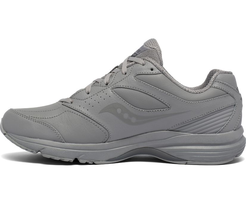 Men's Saucony Integrity Walker 3 Walking Shoes Grey | UK-85071