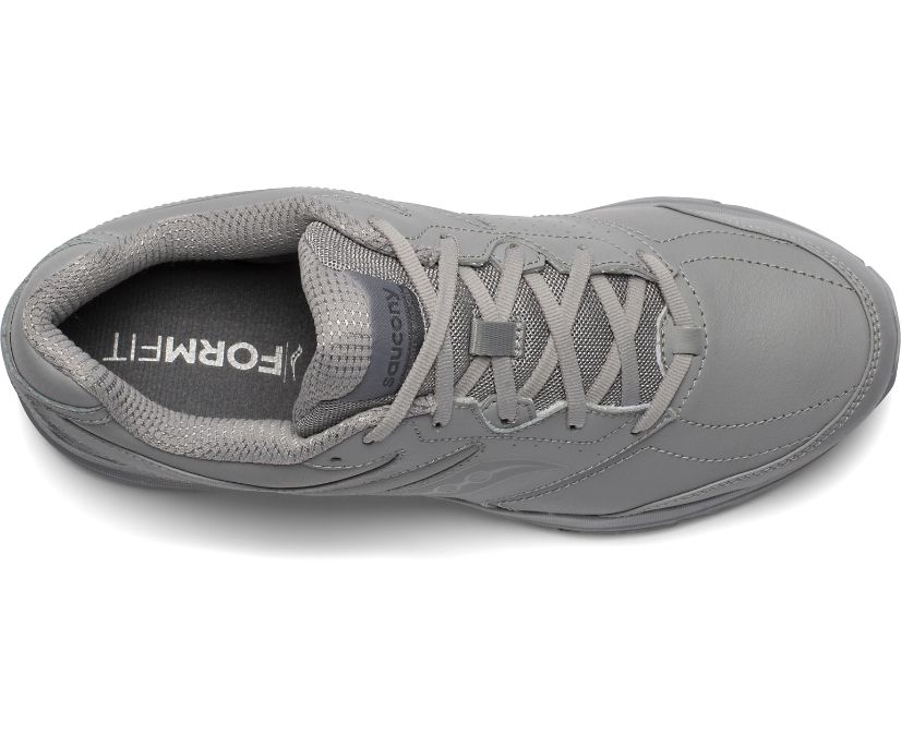 Men's Saucony Integrity Walker 3 Walking Shoes Grey | UK-85071