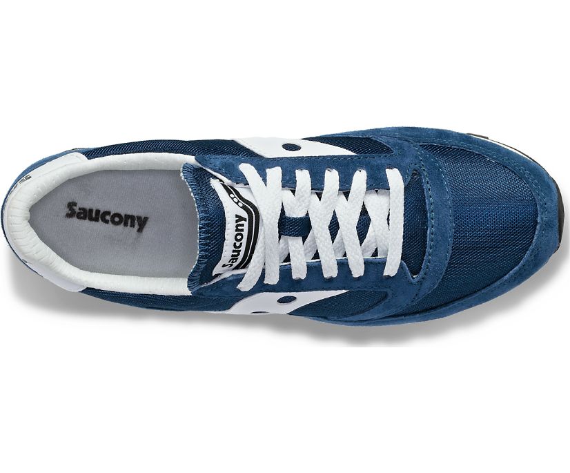 Men's Saucony Jazz 81 Sneakers Navy White | UK-25179