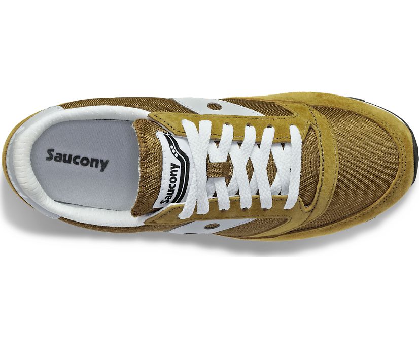 Men's Saucony Jazz 81 Sneakers Olive Grey | UK-70192