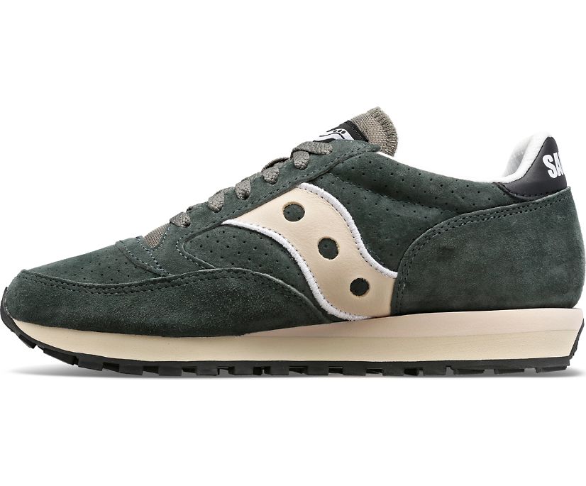 Men's Saucony Jazz 81 Suede Sneakers Dark Grey Grey | UK-81597