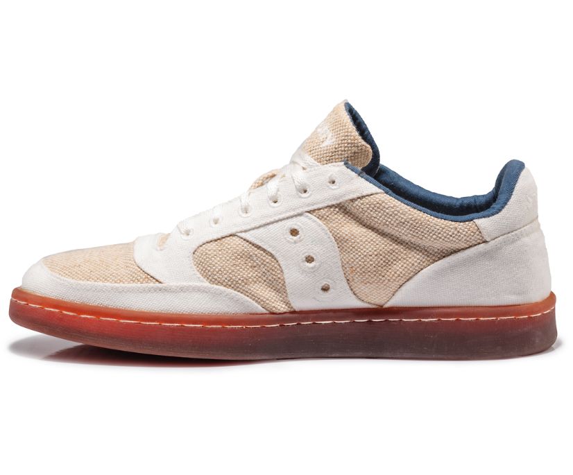 Men's Saucony Jazz Court Rfg Sneakers Beige | UK-87254