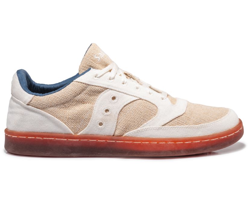 Men\'s Saucony Jazz Court Rfg Sneakers Beige | UK-87254