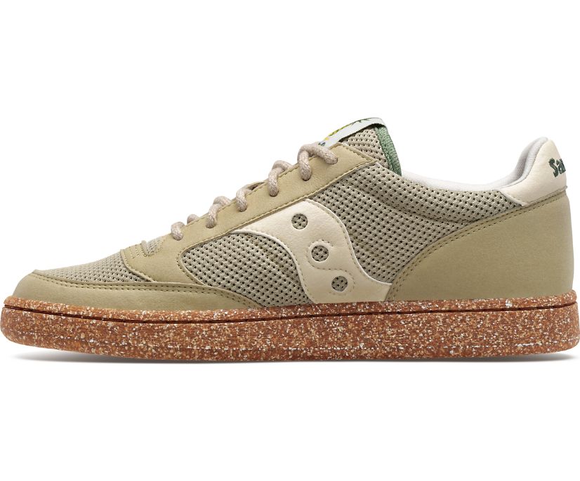 Men's Saucony Jazz Court Rfg Sneakers Olive | UK-12509