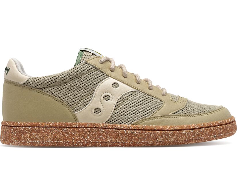 Men\'s Saucony Jazz Court Rfg Sneakers Olive | UK-12509