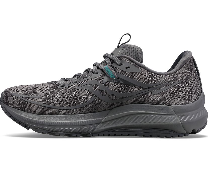 Men's Saucony Omni 21 Running Shoes Grey | UK-14736