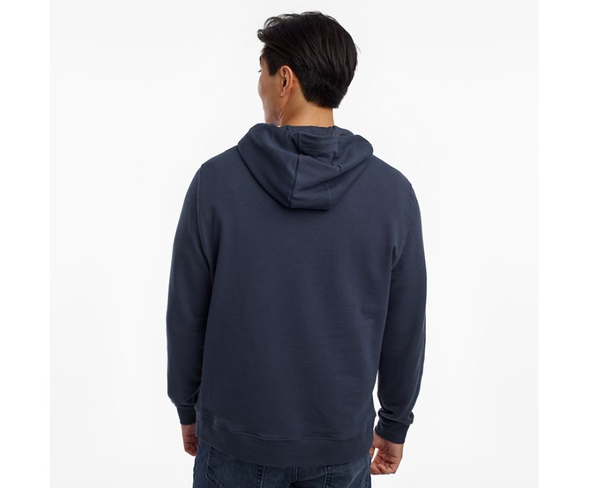 Men's Saucony Rested Hoodie Blue | UK-16579