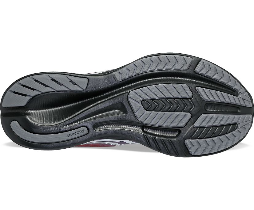 Men's Saucony Ride 15 Walking Shoes Grey | UK-48175