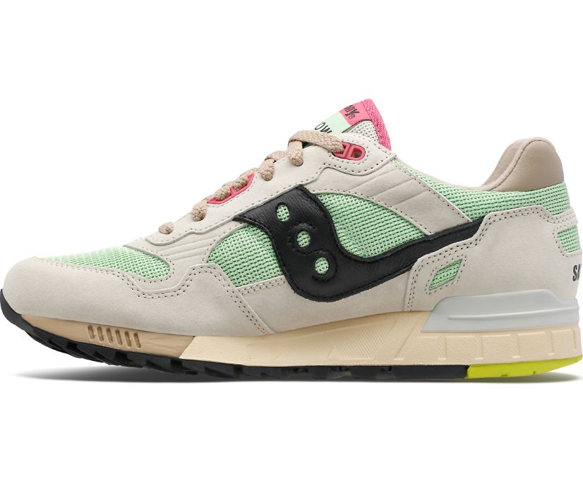 Men's Saucony Shadow 5000 Sneakers Beige Green | UK-68520