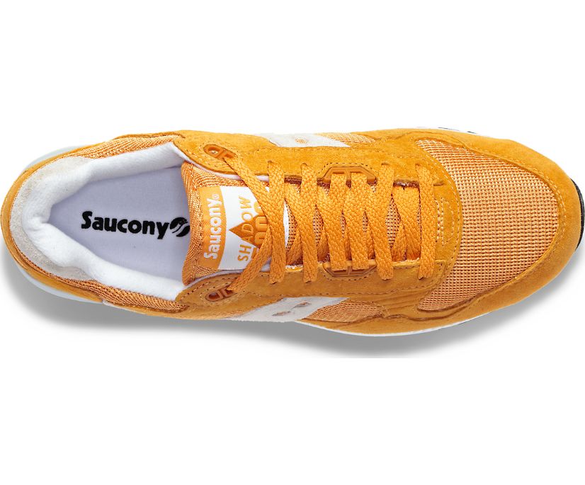 Men's Saucony Shadow 5000 Sneakers Mustard Silver | UK-91325
