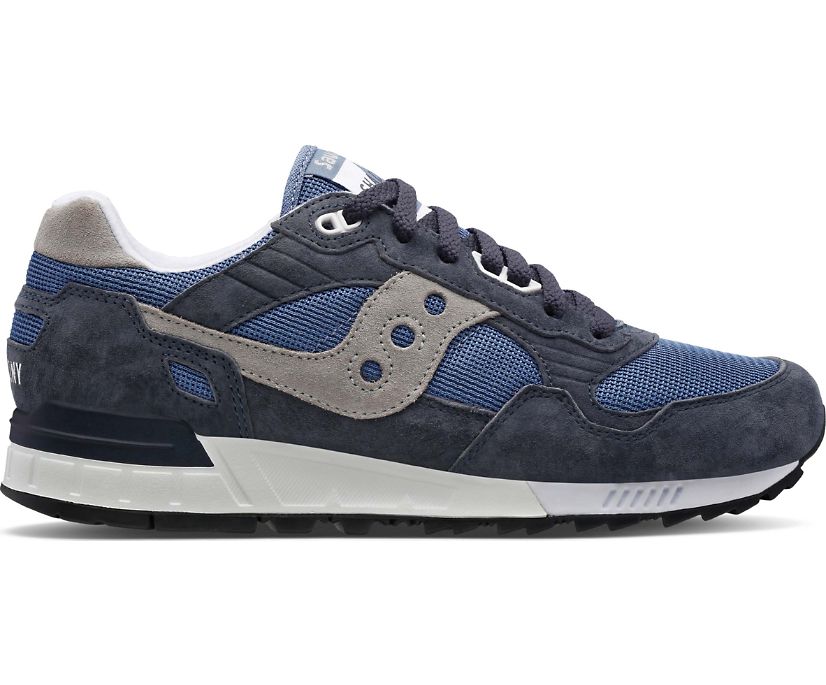 Men\'s Saucony Shadow 5000 Sneakers Navy Silver | UK-62075