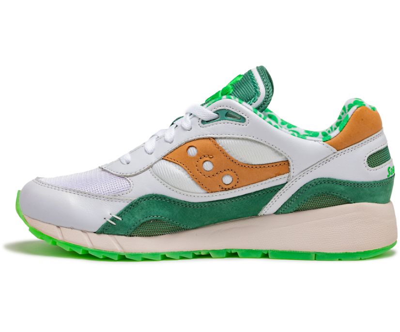Men's Saucony Shamrock Shadow 6000 Sneakers Green | UK-73804