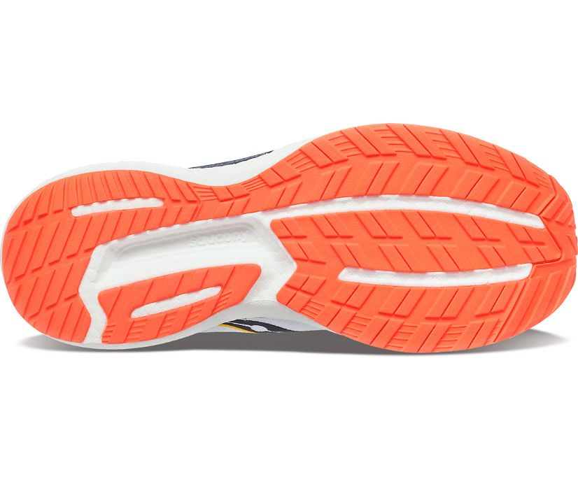 Men's Saucony Triumph 19 Running Shoes White | UK-13852