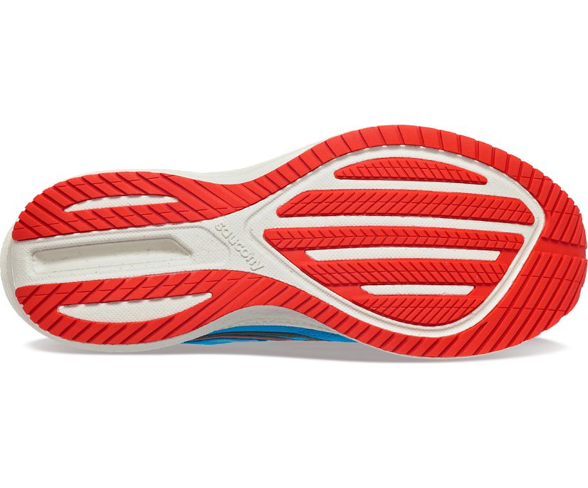 Men's Saucony Triumph 20 Wide Walking Shoes Red | UK-49306