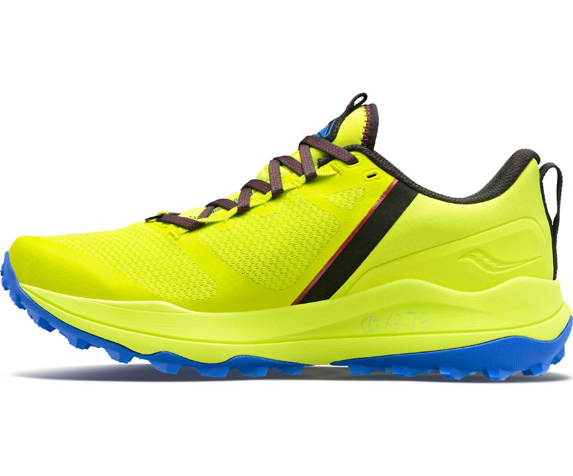 Men's Saucony Xodus Ultra Trail Running Shoes Blue | UK-64025