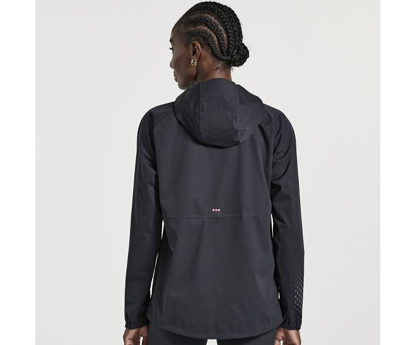 Women's Saucony Boulder Drizzle Jackets Black | UK-69732