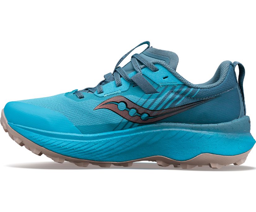 Women's Saucony Endorphin Edge Running Shoes Azure | UK-02648
