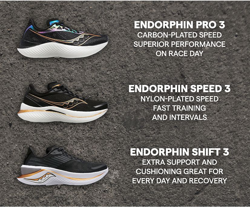 Women's Saucony Endorphin Shift 3 Running Shoes Black Gold | UK-27195