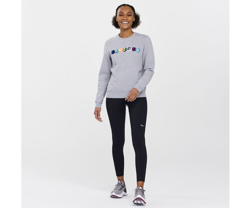 Women's Saucony Fortify Tight Black | UK-04712