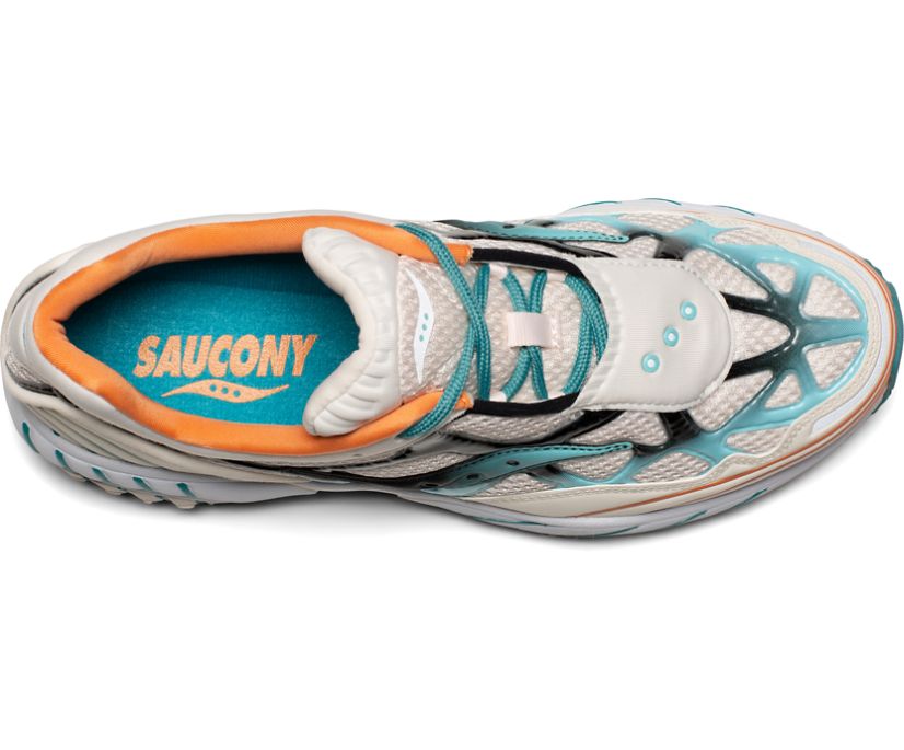 Women's Saucony Grid Web Sneakers Brown Black Blue | UK-92345