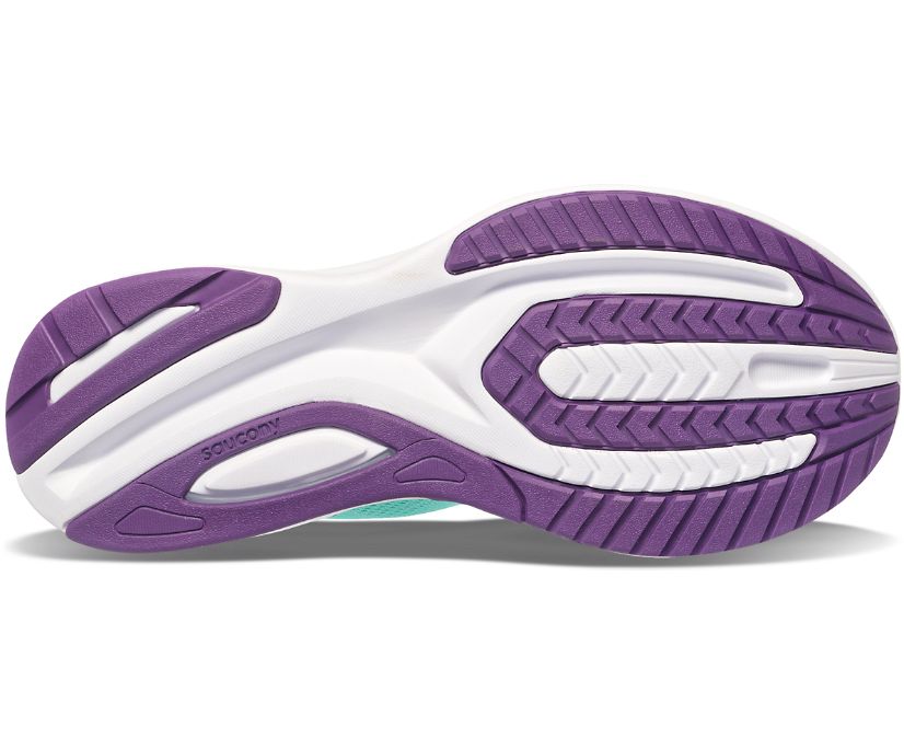 Women's Saucony Guide 15 Walking Shoes Mint | UK-60275