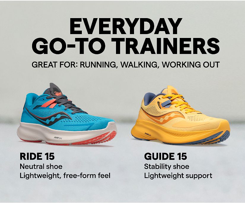 Women's Saucony Guide 15 Walking Shoes Mint | UK-60275