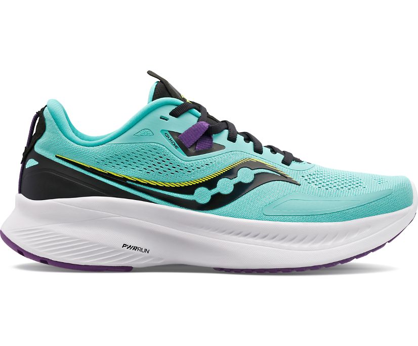Women\'s Saucony Guide 15 Walking Shoes Mint | UK-60275