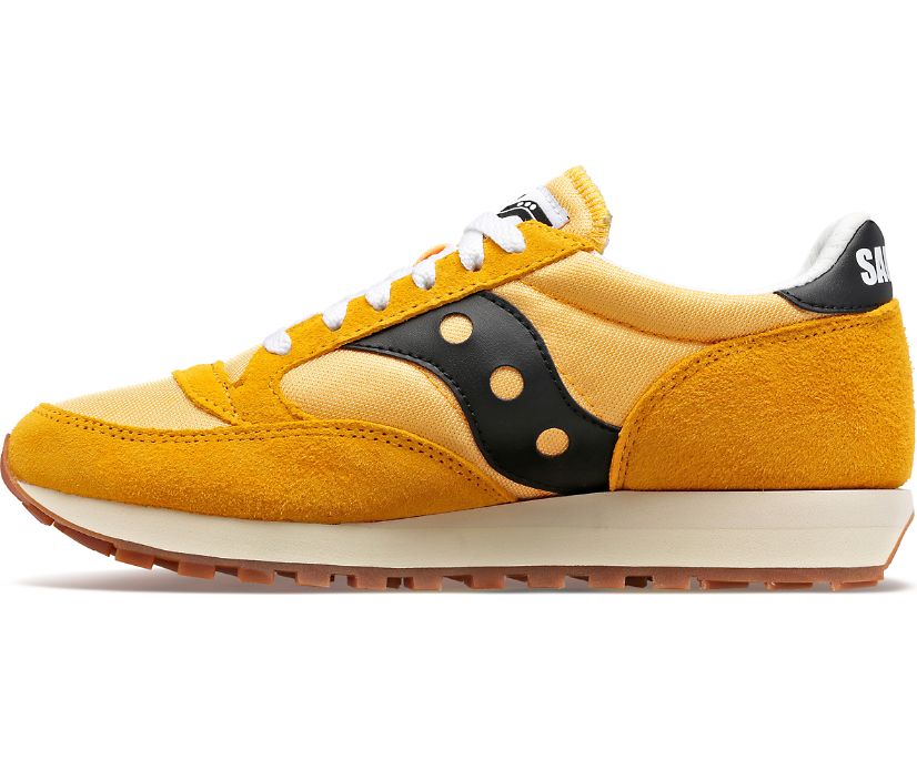 Women's Saucony Jazz 81 Sneakers Yellow Black | UK-38427