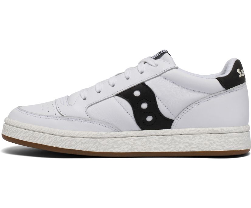 Women's Saucony Jazz Court Sneakers White Black | UK-46297