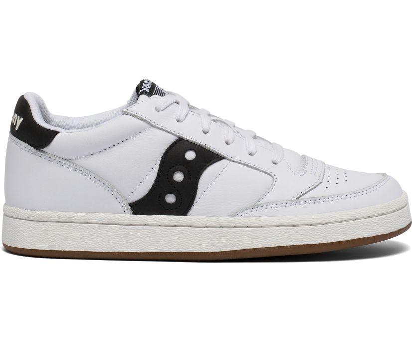 Women\'s Saucony Jazz Court Sneakers White Black | UK-46297