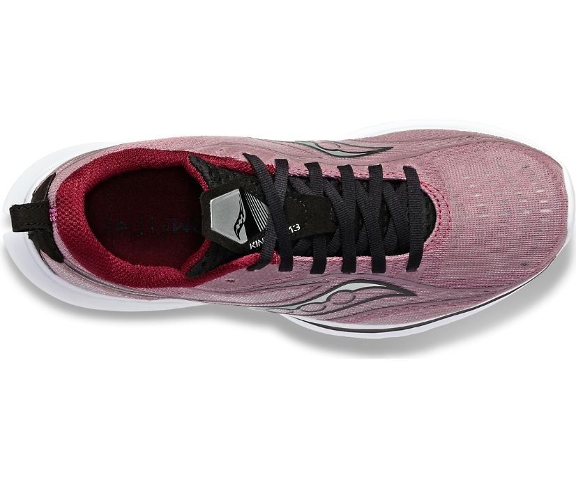 Women's Saucony Kinvara 13 Running Shoes Black | UK-83640