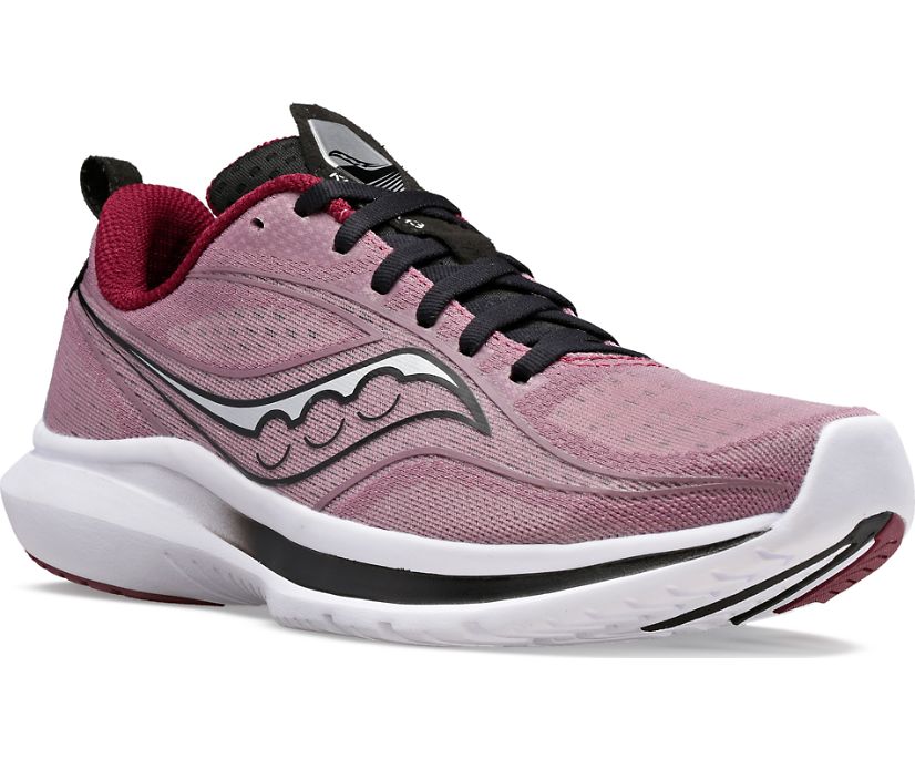 Women's Saucony Kinvara 13 Running Shoes Black | UK-83640