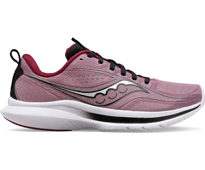 Women\'s Saucony Kinvara 13 Running Shoes Black | UK-83640