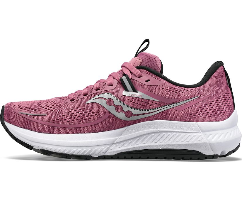 Women's Saucony Omni 21 Running Shoes Black | UK-47230