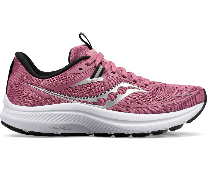 Women\'s Saucony Omni 21 Running Shoes Black | UK-47230