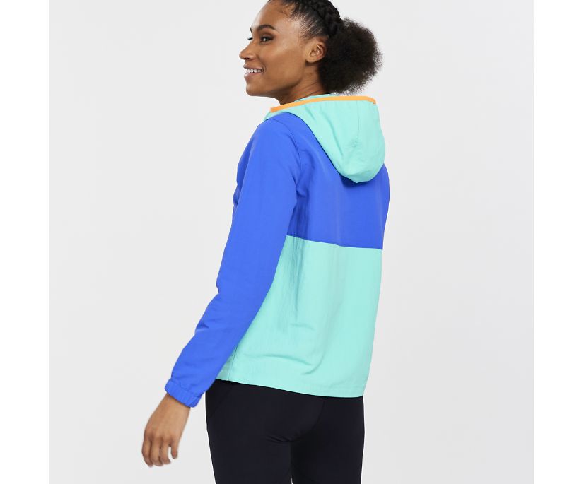 Women's Saucony Saucony Track Anorak Mint | UK-36205