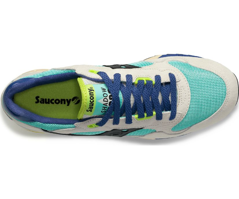 Women's Saucony Shadow 5000 Sneakers Beige Light Turquoise | UK-12548
