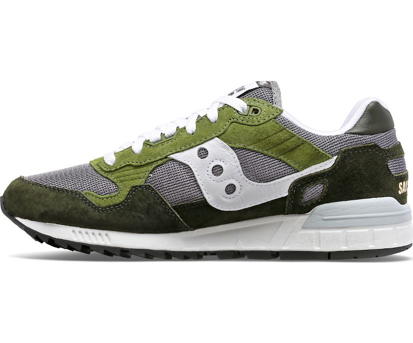 Women's Saucony Shadow 5000 Sneakers Green White | UK-80124