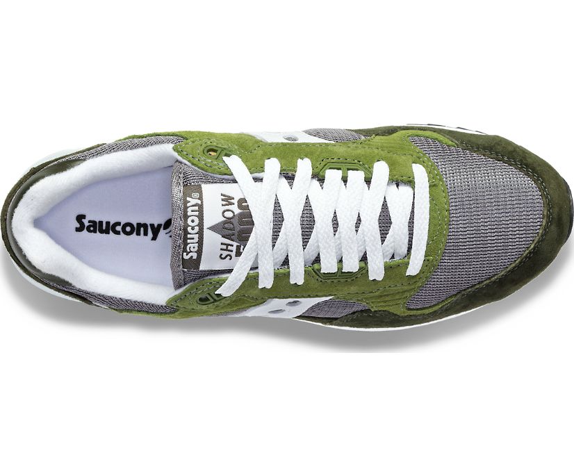 Women's Saucony Shadow 5000 Sneakers Green White | UK-80124