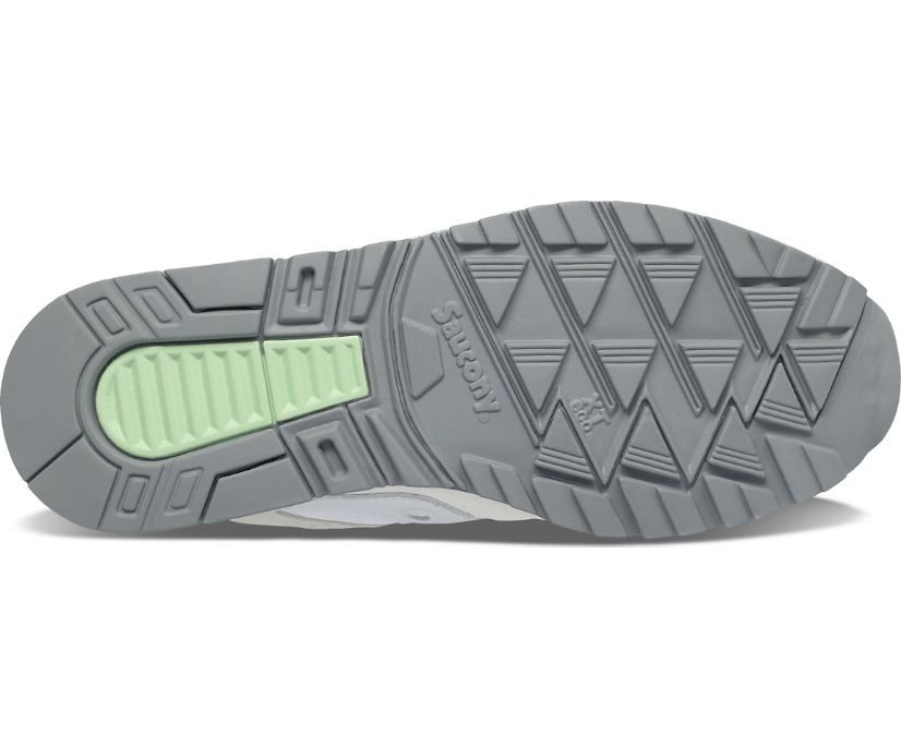Women's Saucony Shadow 5000 Sneakers White Light Grey | UK-60147